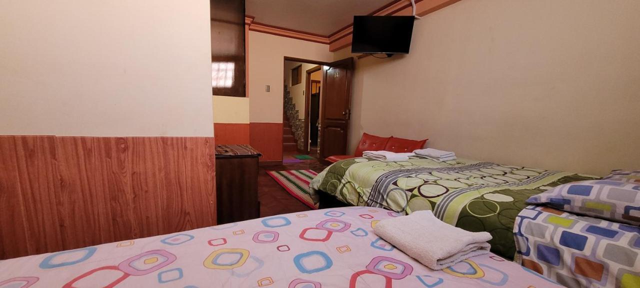 Bed and Breakfast Hostal Sol Y Luna Copacabana  Exteriér fotografie