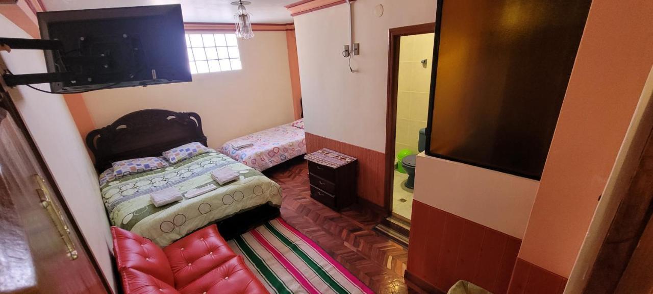 Bed and Breakfast Hostal Sol Y Luna Copacabana  Exteriér fotografie