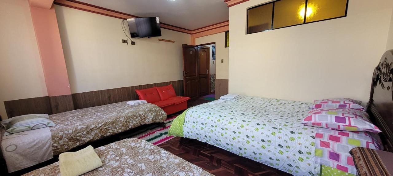 Bed and Breakfast Hostal Sol Y Luna Copacabana  Exteriér fotografie