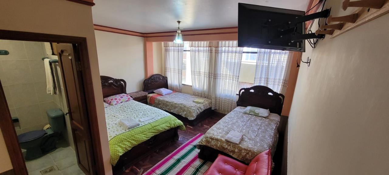 Bed and Breakfast Hostal Sol Y Luna Copacabana  Exteriér fotografie